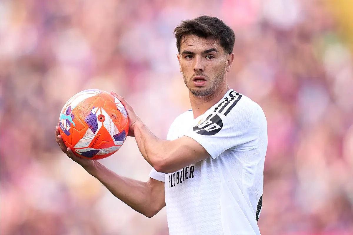 Brahim Diaz avec le Real Madrid (Photo by Alex Caparros/Getty Images).