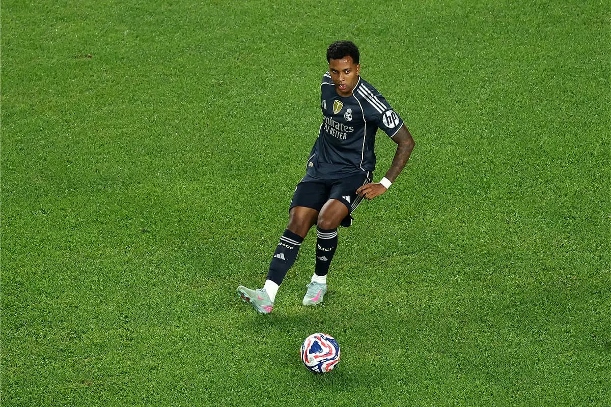 Rodrygo à la Coupe du monde des clubs (Photo by Luke Hales/Getty Images).