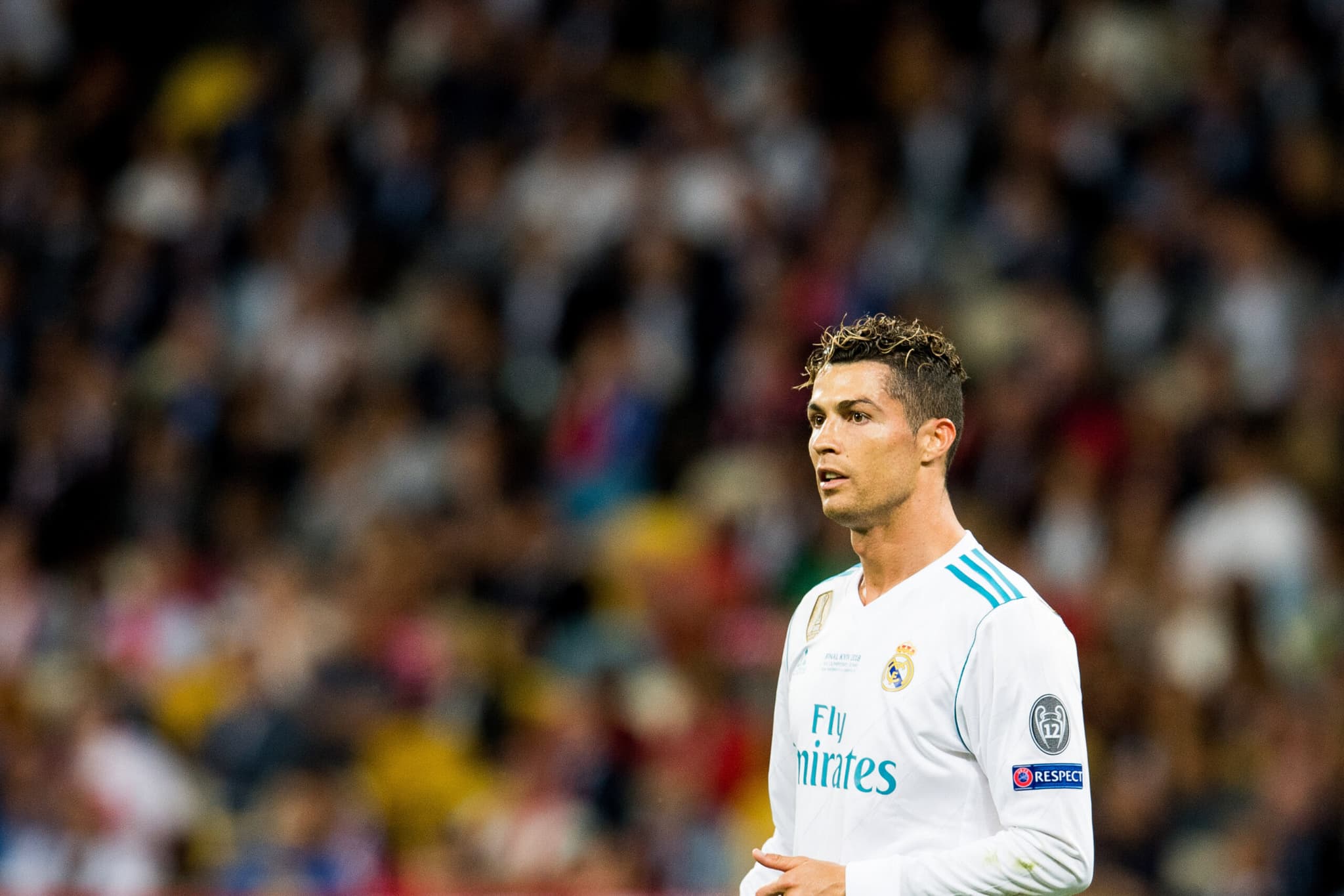 Cristiano Ronaldo sous le maillot du Real Madrid