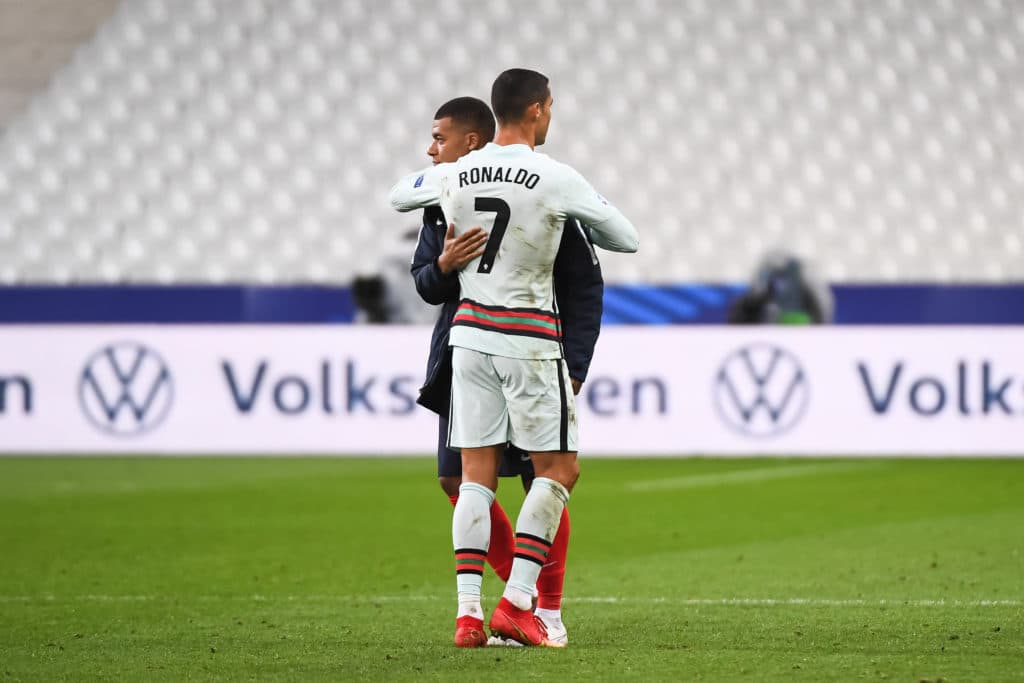 Mbappé et CR7 en 2021.
