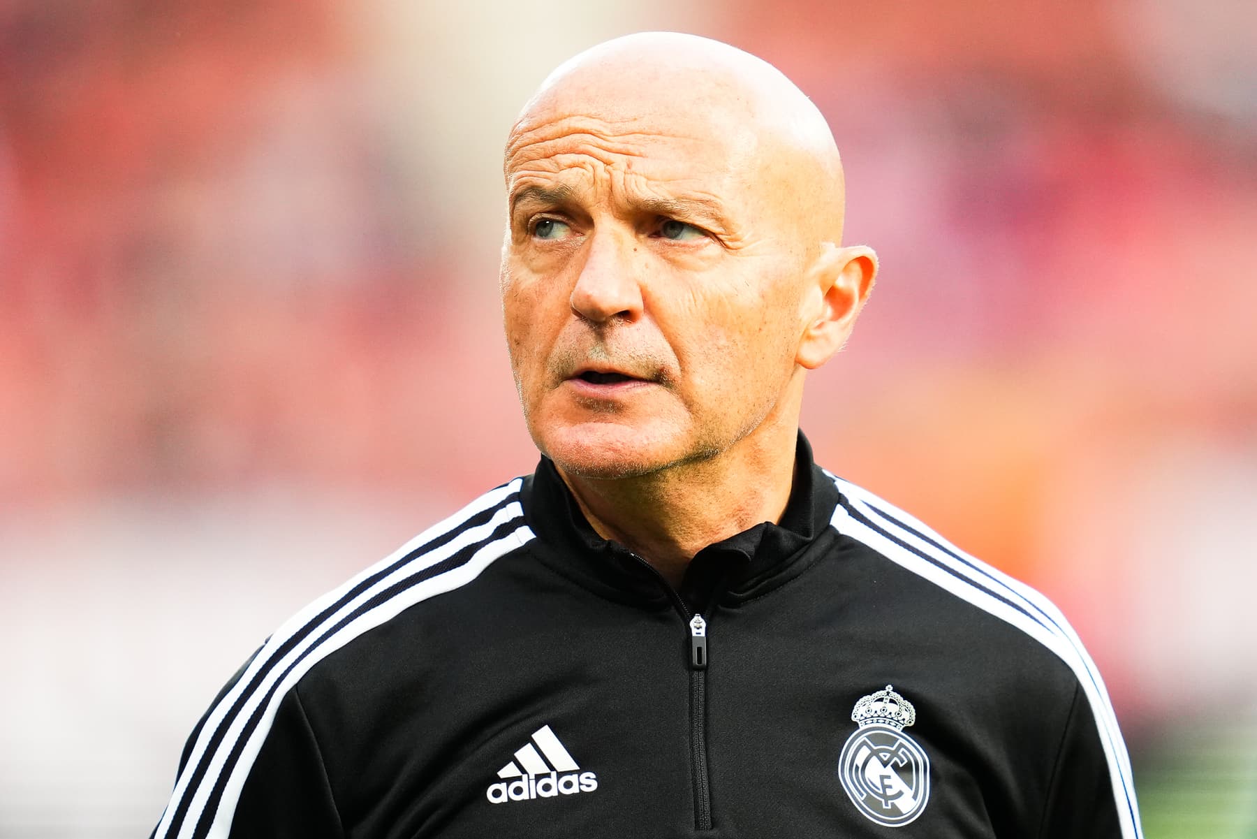 Real Madrid assistant coach Antonio Pintus during the La Liga match between Girona FC and Real Madrid played at Montilivi Stadium on April 25, 2023 in Girona, Spain. (Photo by Sergio Ruiz / Pressinphoto / Icon Sport) - Photo by Icon sport - Photo by Icon Sport