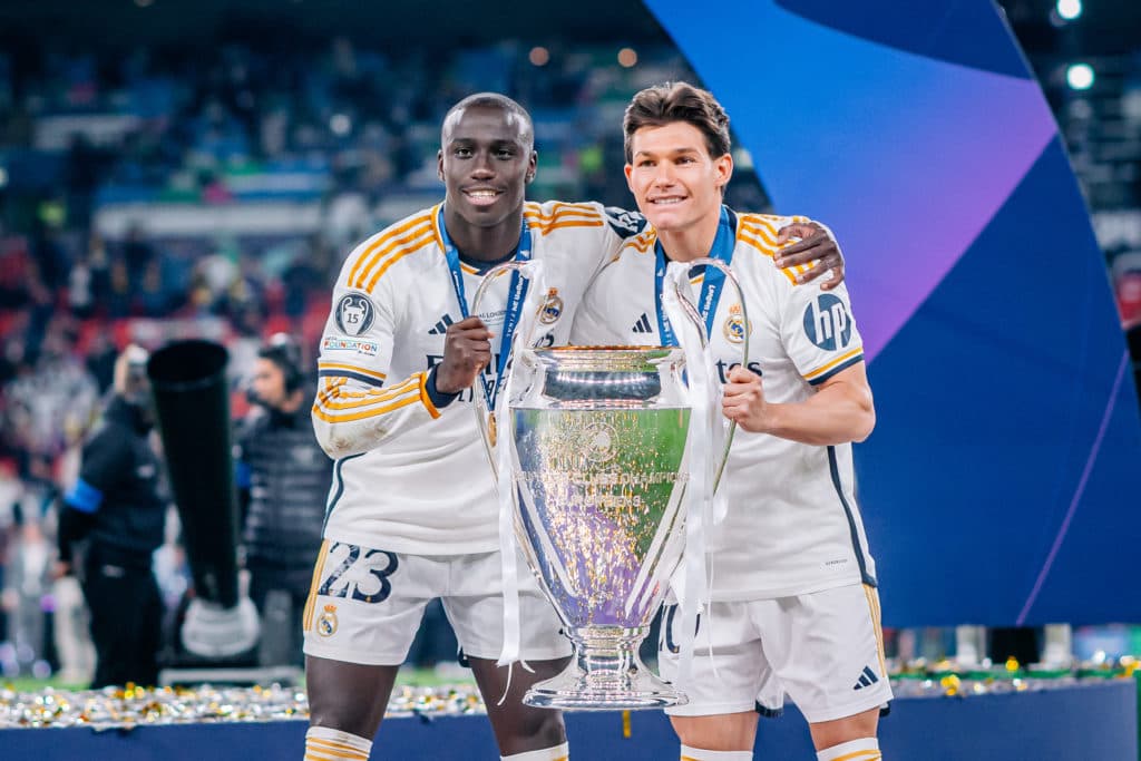 Ferland Mendy et fran Garcia avec la ligue des champions