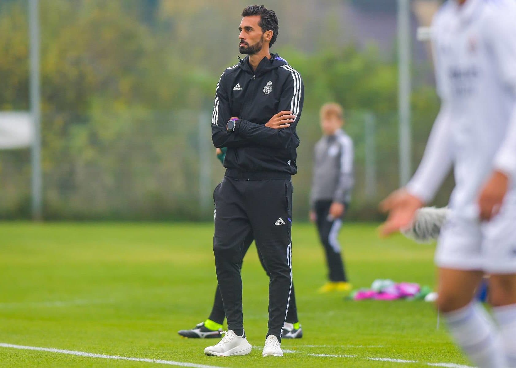 Alvaro Arbeloa entraîne le Real Madrid U19 (Icon Sport)
