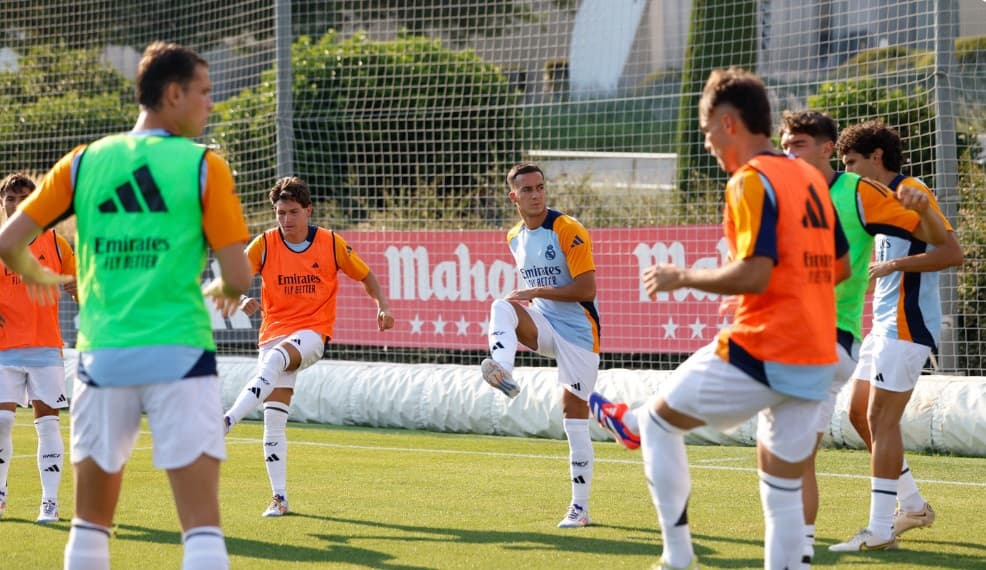 Le Real Madrid a effectué un match d'entraînement contre Albacete