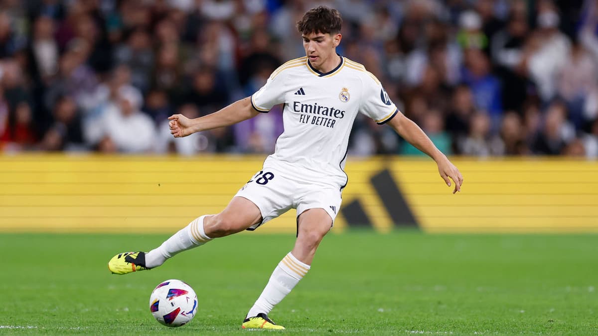 Mario Martin lors d'un match de pré-saison (Real Madrid)