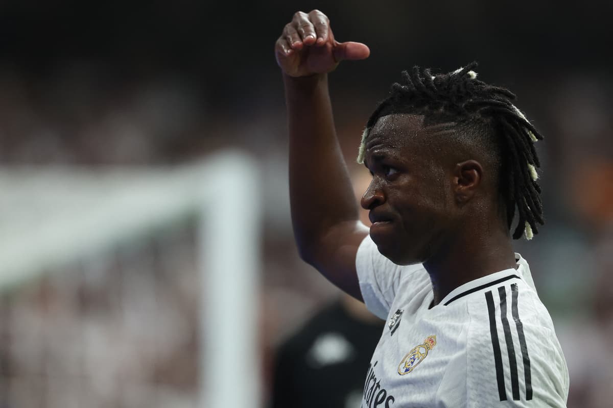 Vinícius Júnior face au Real Valladolid (Getty Images)