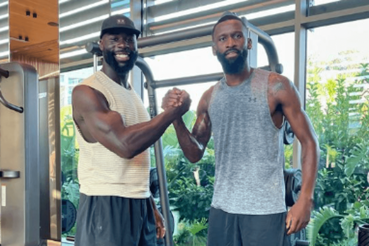 Antonio Rüdiger et son coach personnel Noah Sani (Instagram)