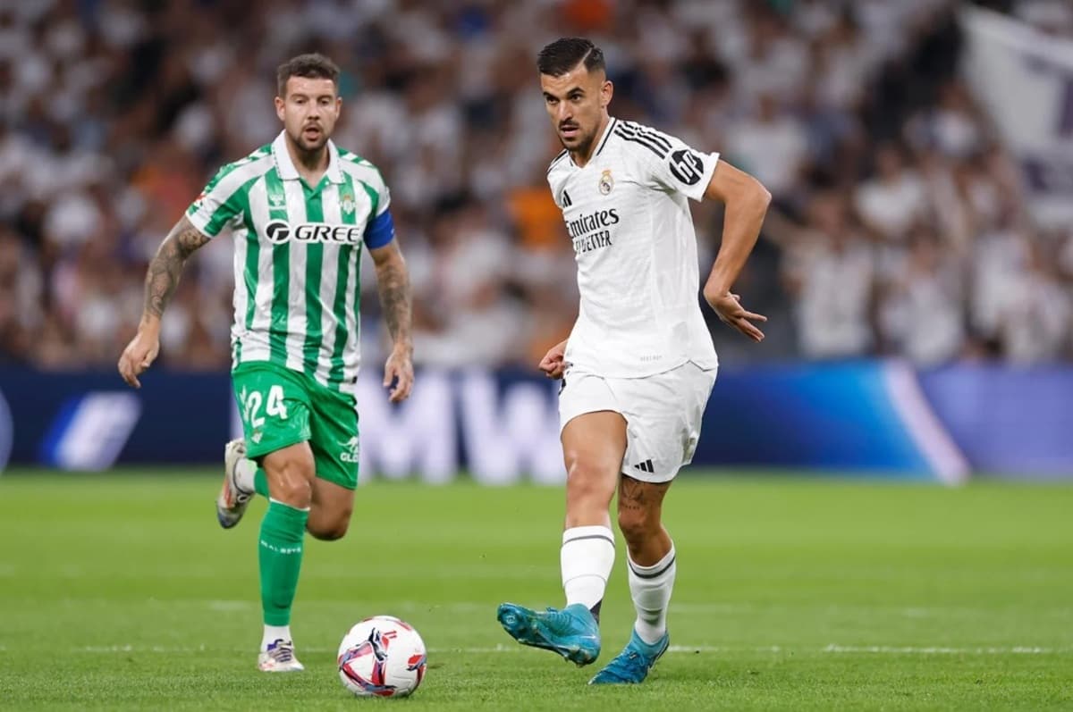 Dani Ceballos lors de la rencontre d