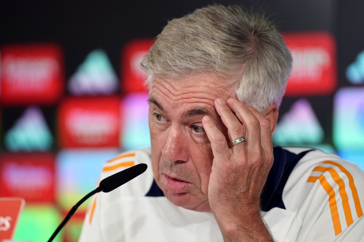 Carlo Ancelotti, un des entraîneurs de la Liga (Photo by Thomas COEX / AFP) (Photo by THOMAS COEX/AFP via Getty Images)