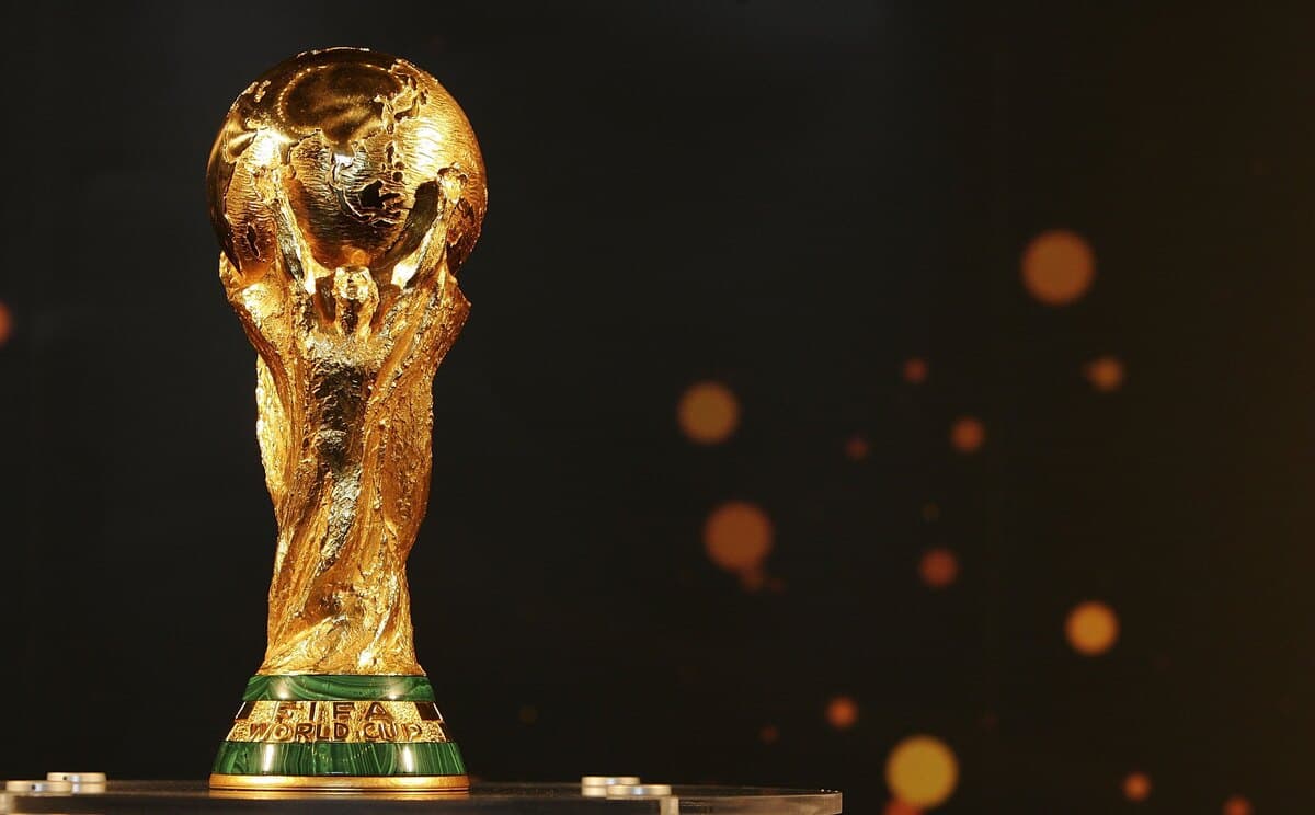 Le trophée de la Coupe du monde (Getty Images)