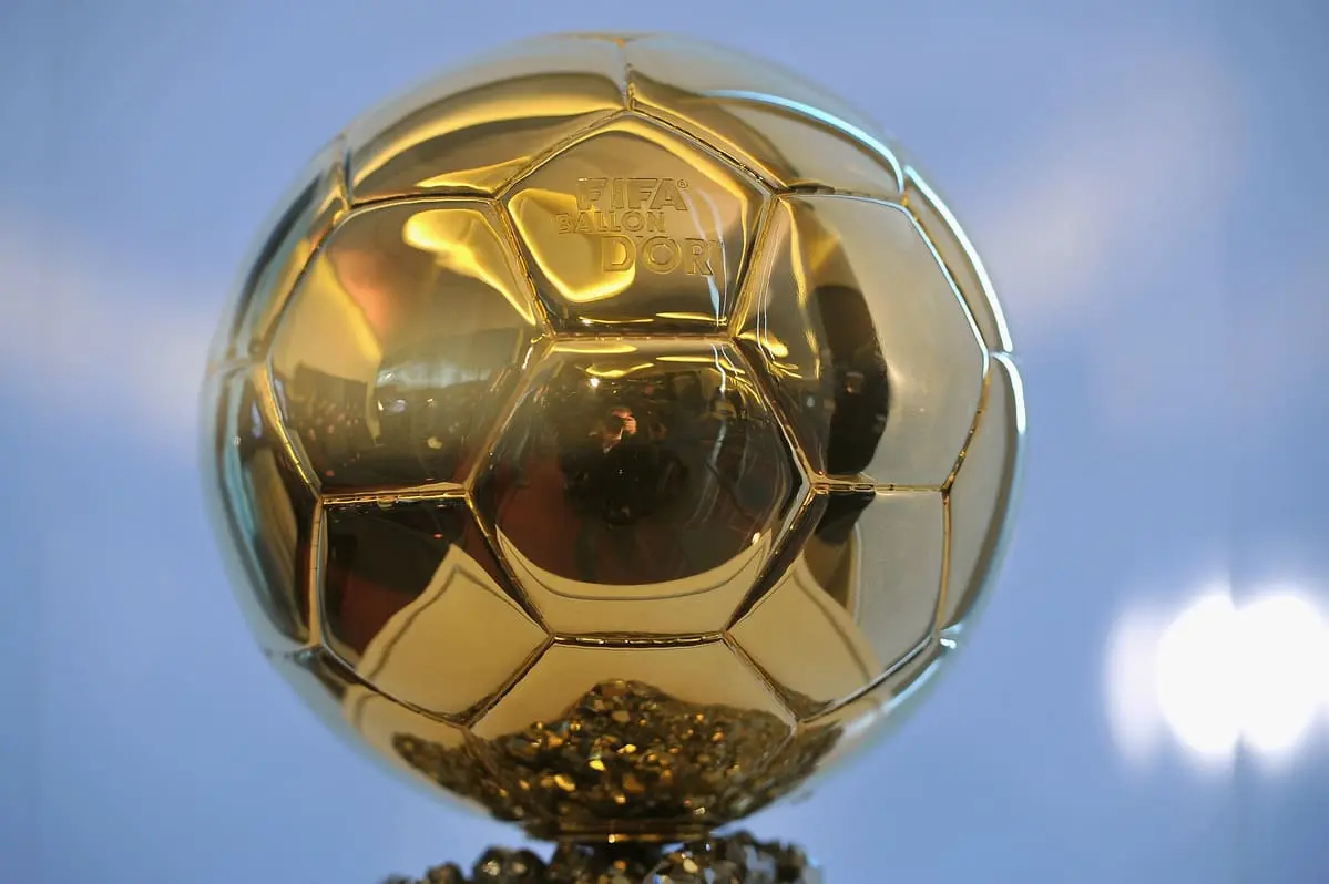 PARIS, FRANCE - DECEMBER 05: The FIFA Ballon D'Or trophy is seen during the FIFA Ballon D'Or Press conference on December 5, 2011 in Paris, France. (Photo by Pascal Le Segretain/Getty Images)