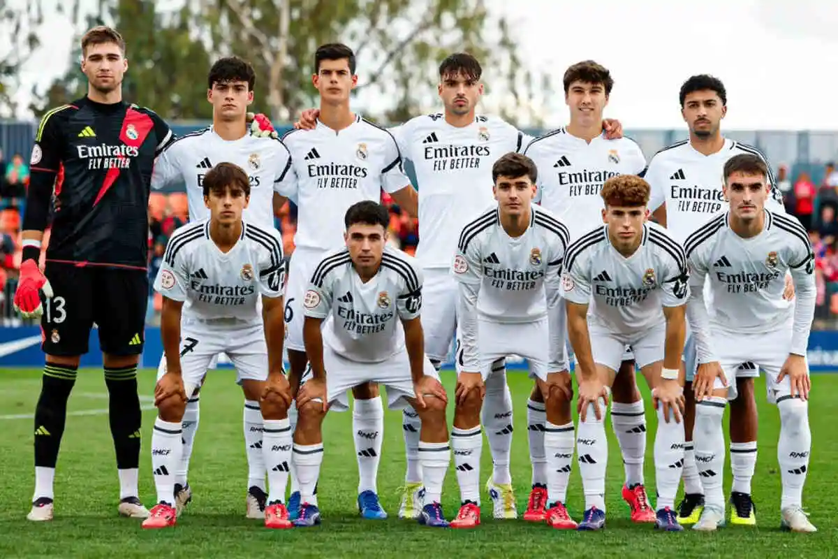 Le XI du Real Madrid Castilla face à l'Atléti B. (realmadrid.com)