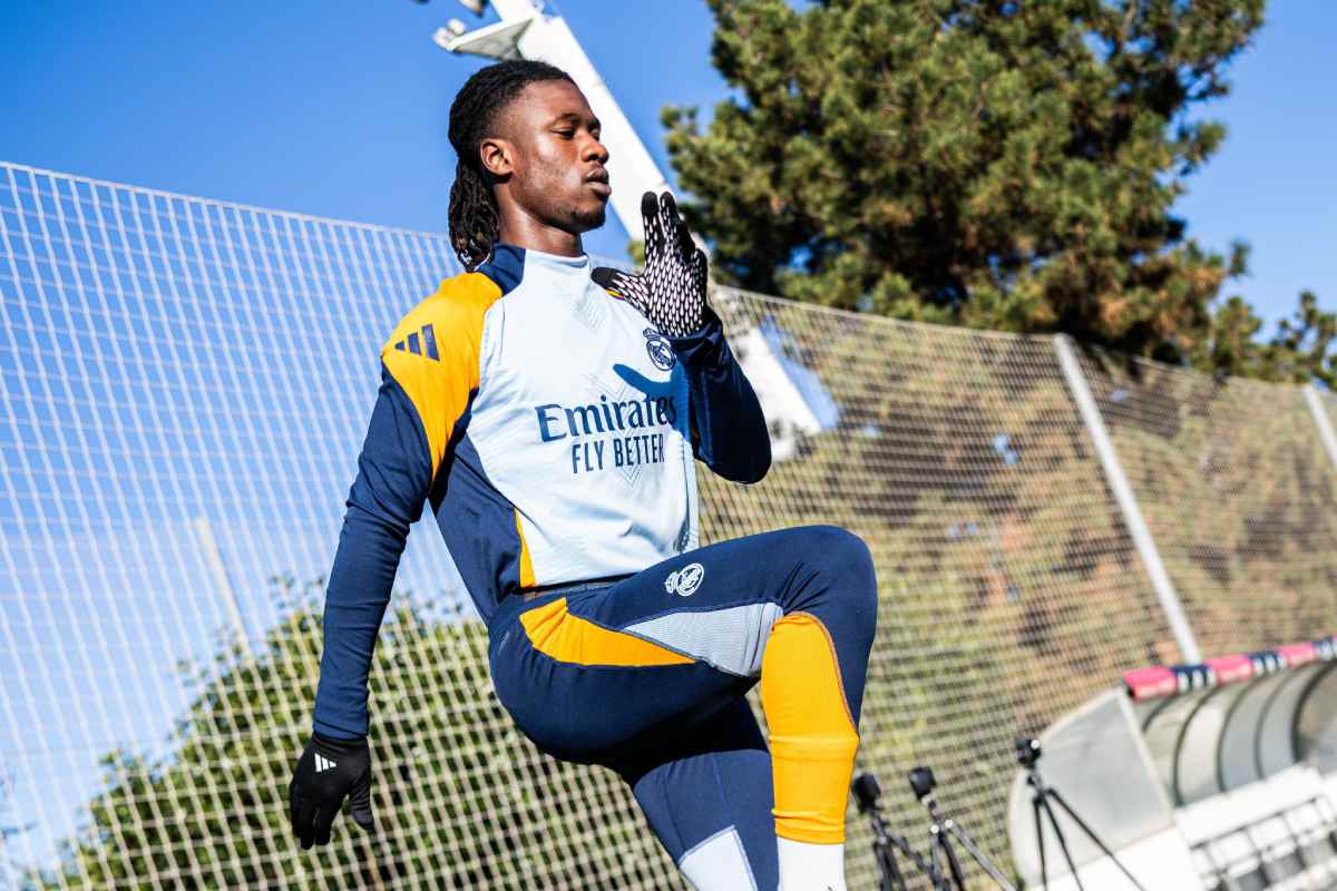 Eduardo Camavinga est de retour à l'entraînement du Real Madrid (Jordan Bajo).