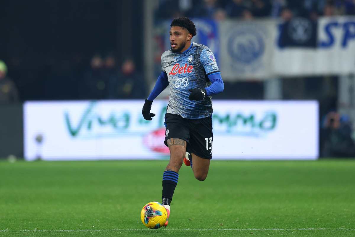 BERGAMO, ITALY - DECEMBER 22: Éderson of Atalanta BC in action during the Serie A match between Atalanta and Empoli at Gewiss Stadium on December 22, 2024 in Bergamo, Italy. (Photo by Francesco Scaccianoce/Getty Images) Real Madrid