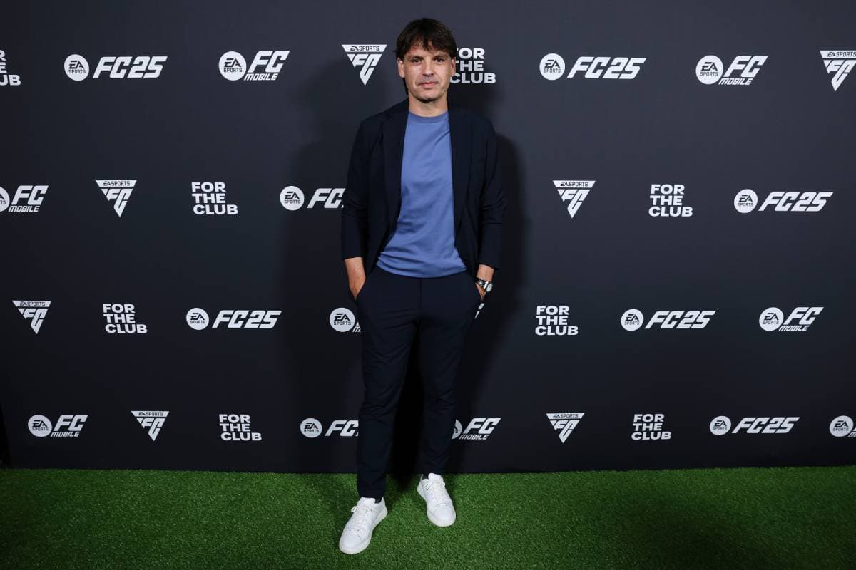 MADRID, SPAIN - SEPTEMBER 26: In this image released on September 27, 2024, Fernando Morientes attends the global launch of EA SPORTS FC™ 25, available now, at Pabellón Satélite on September 26, 2024 in Madrid, Spain. (Photo by Pablo Cuadra/Getty Images for EA SPORTS FC™ 25)