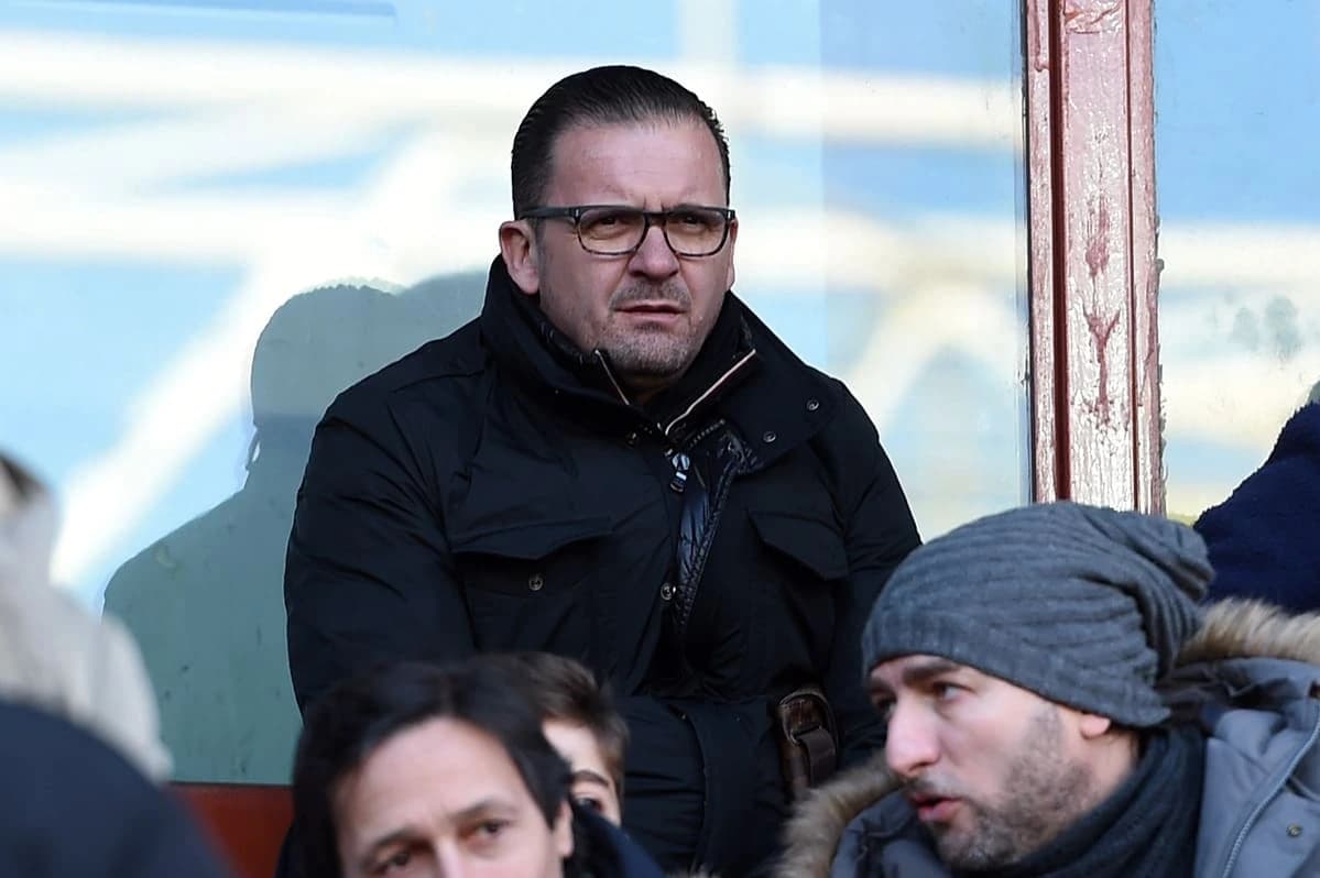 GENOA, ITALY - JANUARY 17: Predrag Mijatovic looks on in VIP standing during the Serie A match between Genoa CFC and US Citta di Palermo at Stadio Luigi Ferraris on January 17, 2016 in Genoa, Italy. (Photo by Tullio M. Puglia/Getty Images) Real Madrid