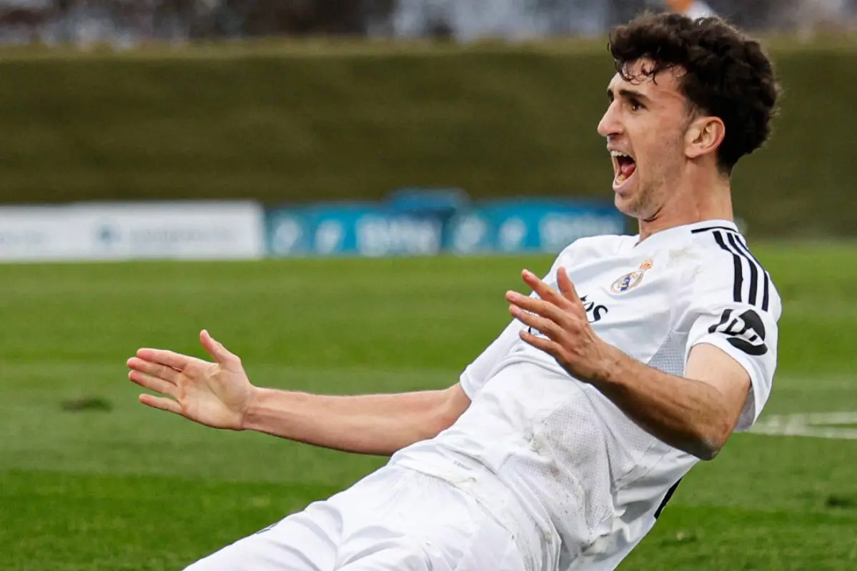 Jacobo Ramón avec le Real Madrid Castilla. (realmadrid.com)