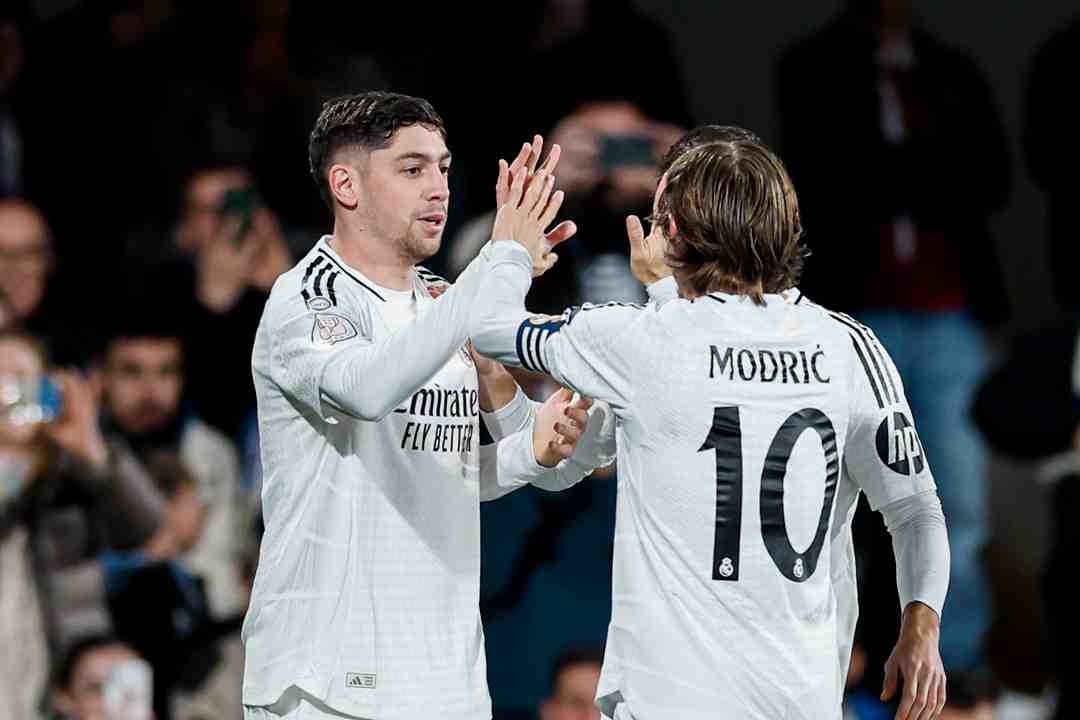 Federico Valverde premier buteur ce soir (Real Madrid)