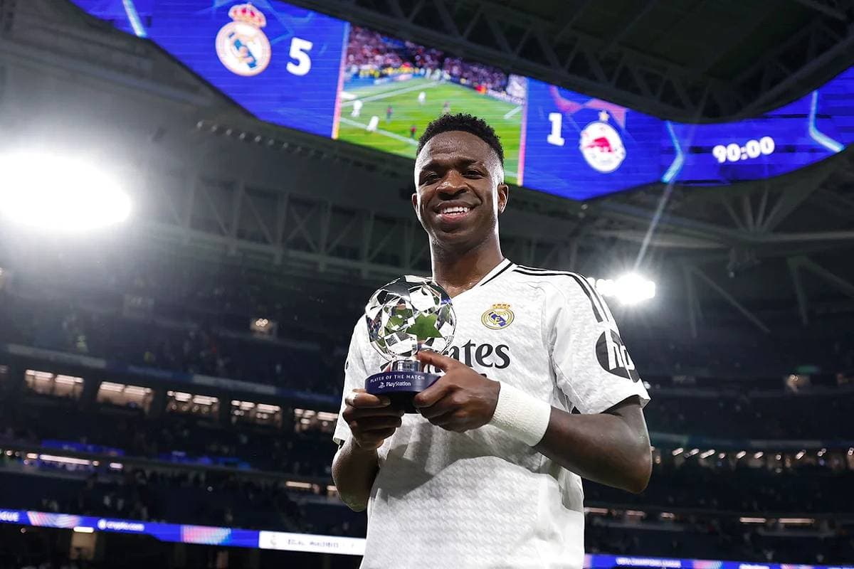 Vinicius Jr. avec le Real Madrid. (realmadrid.com)