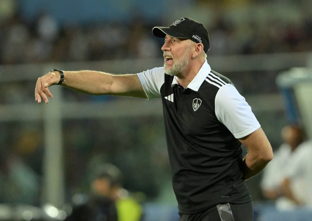 Eric Roy réalise un travail exceptionnel à la tête du Stade Brestois (Photo by Giuseppe Bellini/Getty Images) 