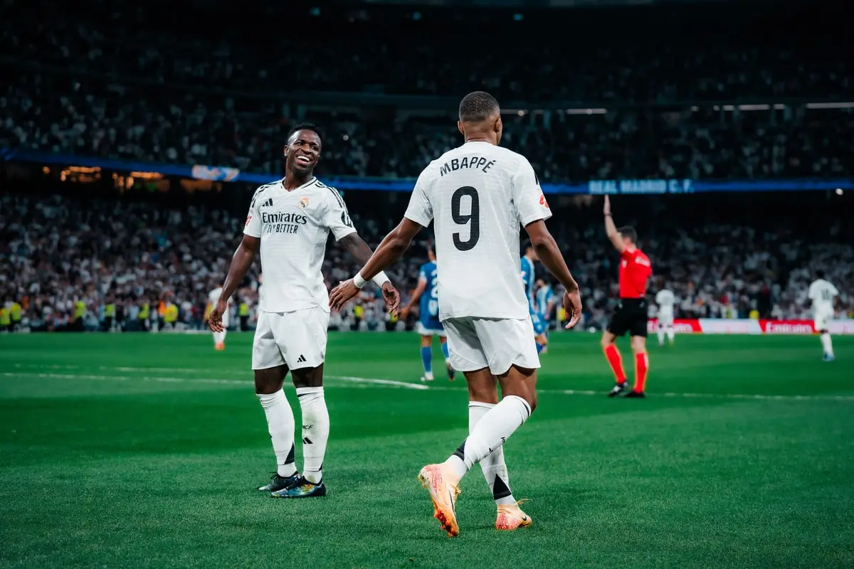 Vinicius Jr. et Mbappé n'ont pas formé une association optimale cette saison (ALEHPROD)