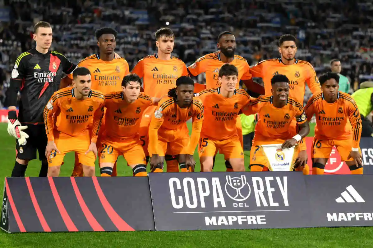 Le XI du Real Madrid face à la Real Sociedad. (Photo by David Ramos/Getty Images)