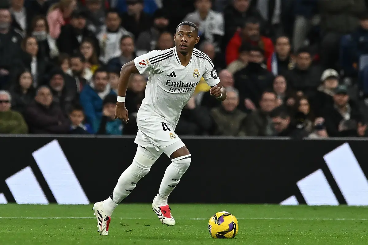 David Alaba contre Las Palmas (Photo by Denis Doyle/Getty Images).