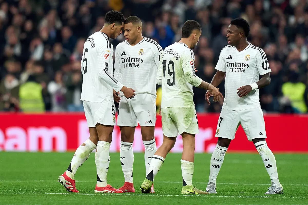 Le Real Madrid a du pain sur la planche d'ici la fin de saison (Photo by Angel Martinez/Getty Images).