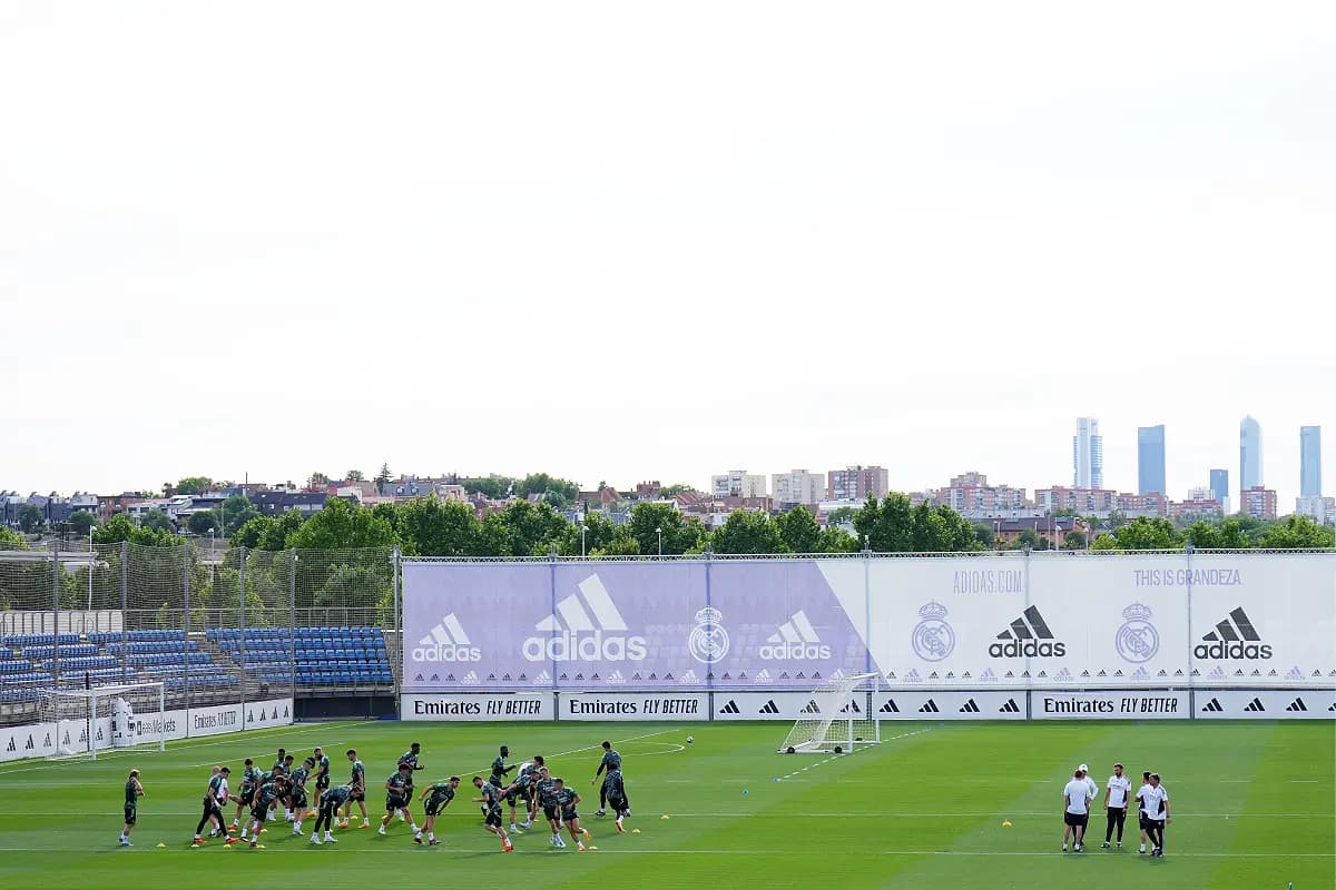 Le Real Madrid à Valdebebas en 2023 (Photo by Angel Martinez/Getty Images).