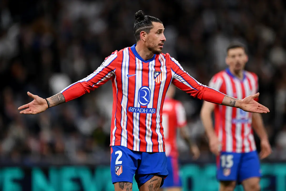 Gimenez au Bernabéu mardi soir en Ligue des champions de l'UEFA (Photo by Denis Doyle/Getty Images).