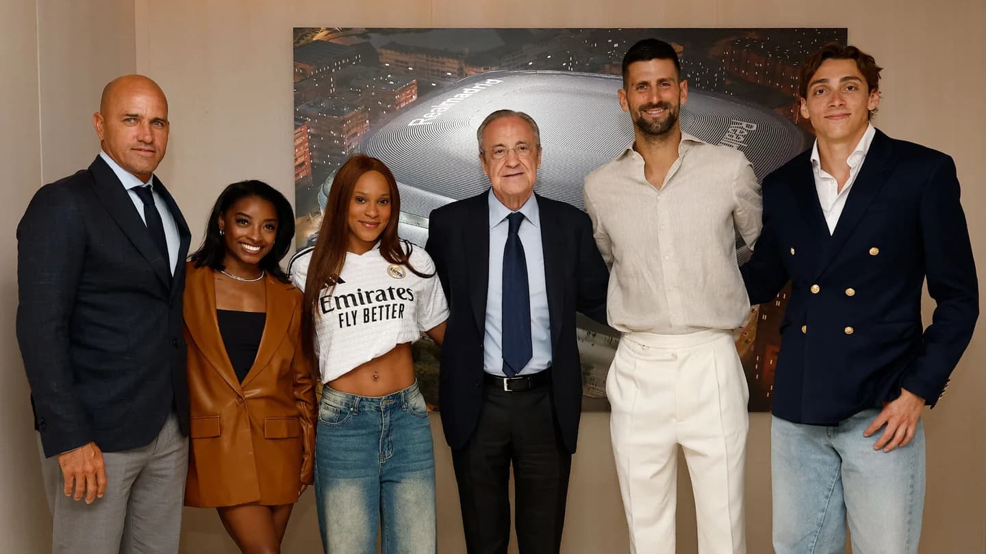 Du beau monde était présent au Bernabéu pour Real Madrid - Athletic Club (realmadrid.com)