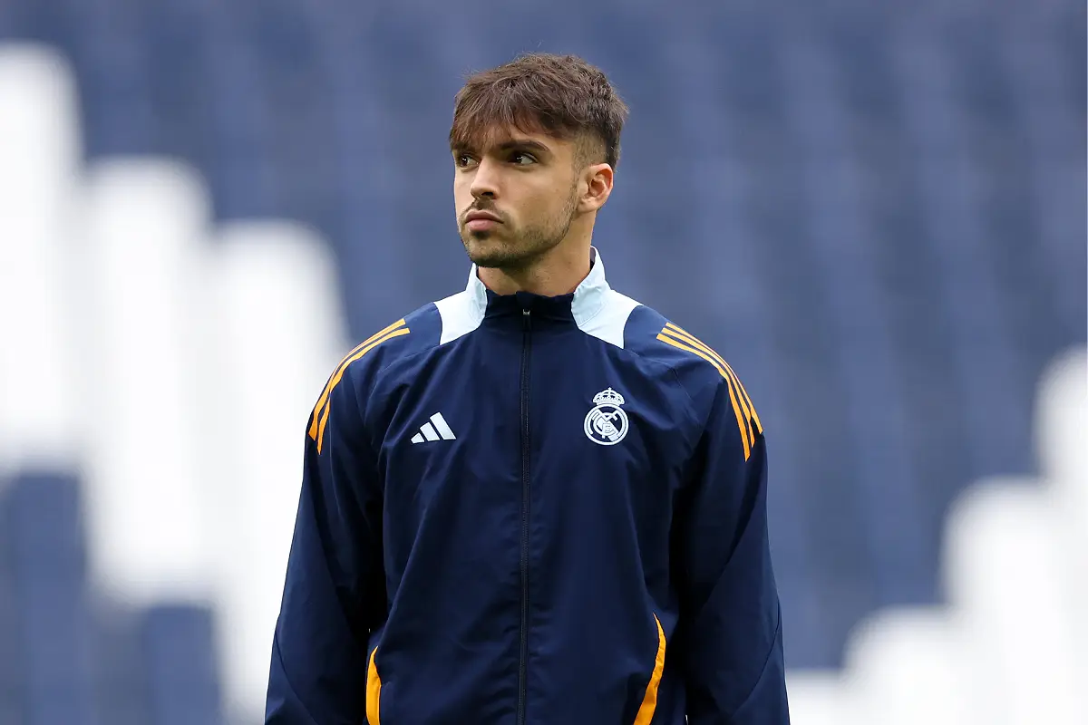 Raul Asencio a fait preuve de beaucoup d'audace et de détermination pour ses débuts avec le Real Madrid (Photo by Florencia Tan Jun/Getty Images)
