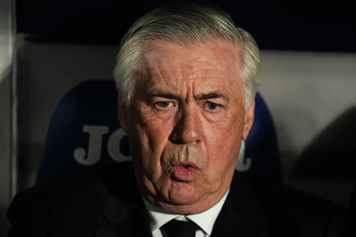 Ancelotti va avoir besoin de ses remplaçants dimanche (Photo by Aitor Alcalde/Getty Images).