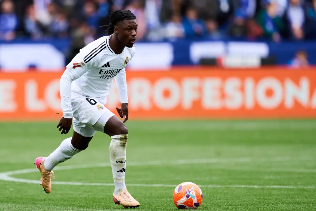 Camavinga en Liga (Photo by Juan Manuel Serrano Arce/Getty Images).