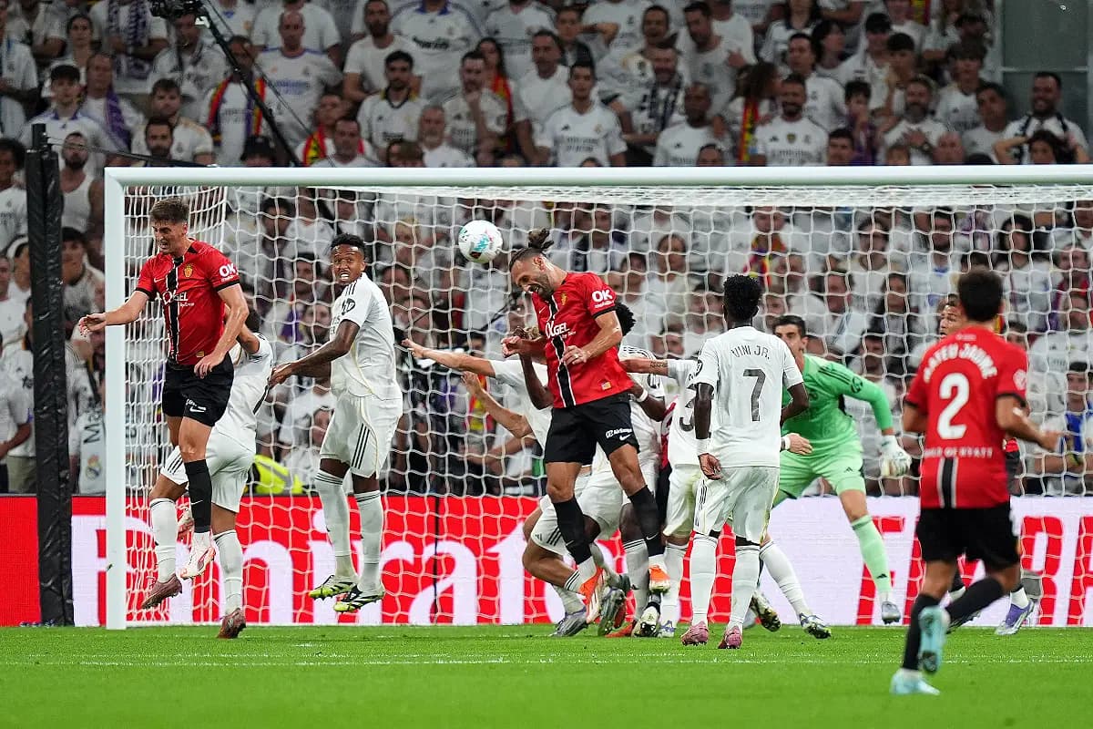 Majorque sur le premier but marqué contre le Real Madrid (Photo by Angel Martinez/Getty Images).
