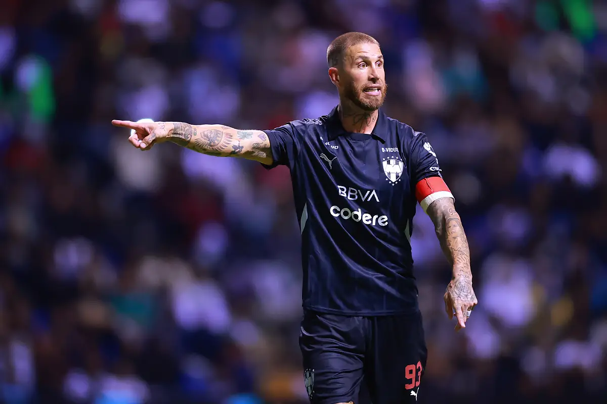 Sergio Ramos avec Monterrey fin-août (Photo by Hector Vivas/Getty Images).