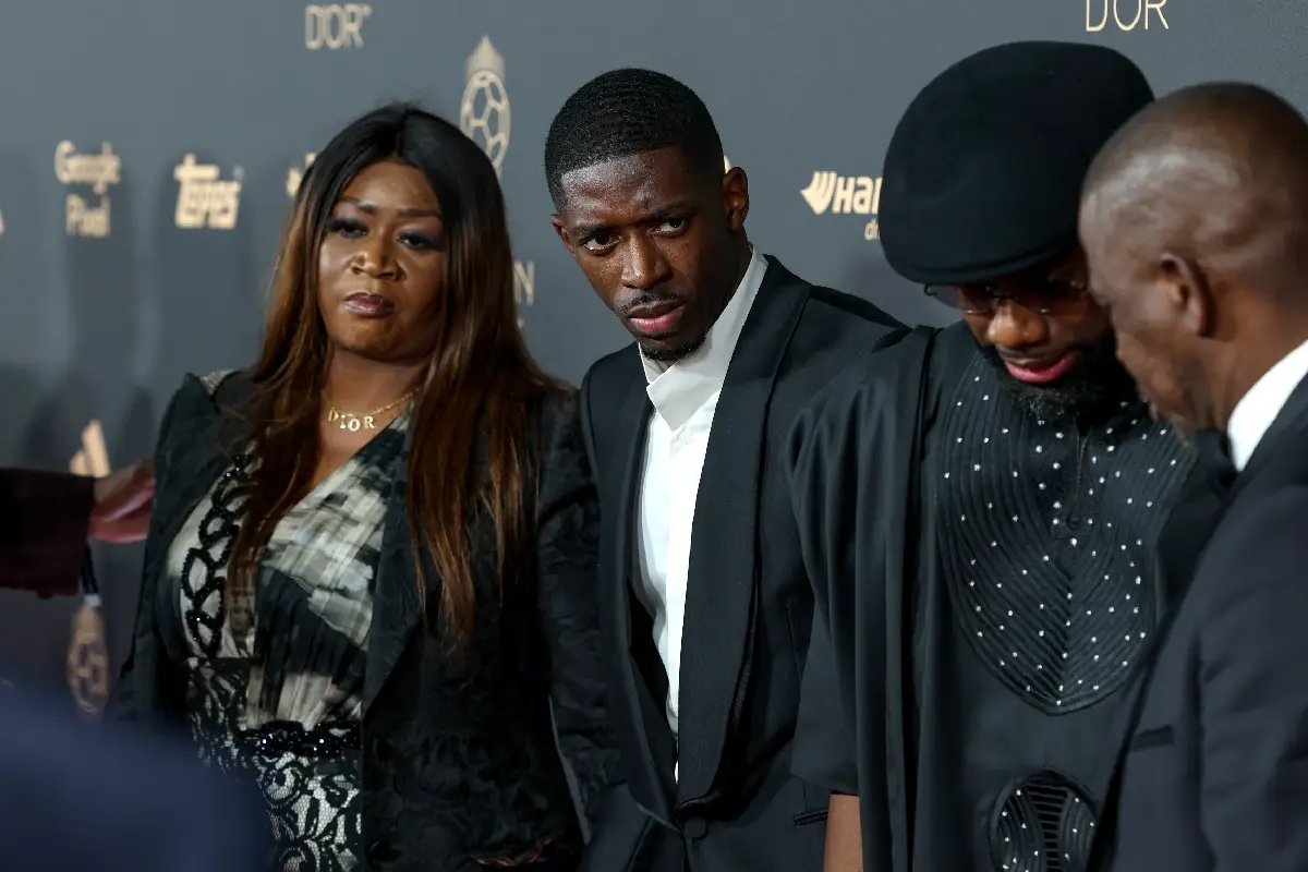 Dembélé à la cérémonie du Ballon d'Or lundi soir (Photo by Pascal Le Segretain/Getty Images).