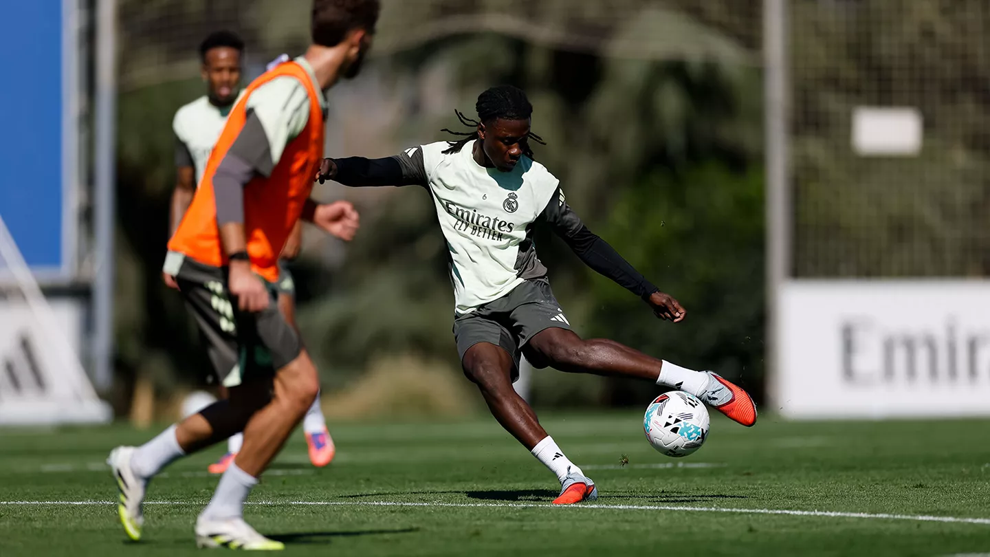 Le Real Madrid à l'entraînement avant d'affronter Villarreal ce samedi (realmadrid.com)