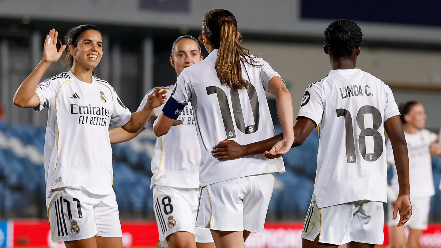 Le Real Madrid Femenino s'impose face à l'AS Roma en Ligue des champions (realmadrid.com)
