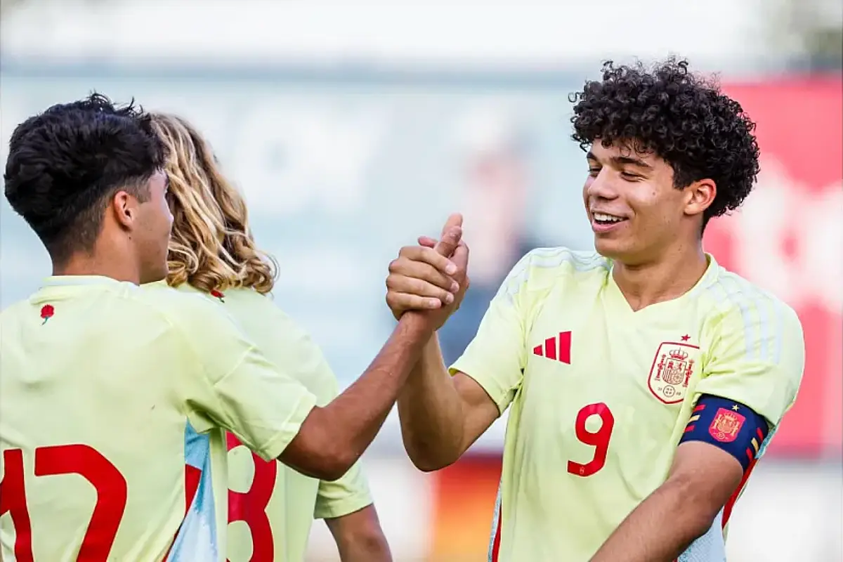 Enzo Alves encore buteur avec l'Espagne U17 (refef.es)