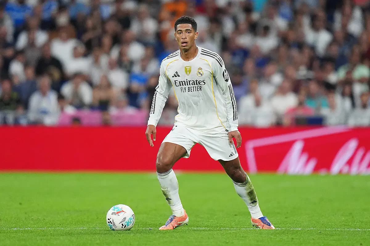 Bellingham avec le Real Madrid (Photo by Angel Martinez/Getty Images).