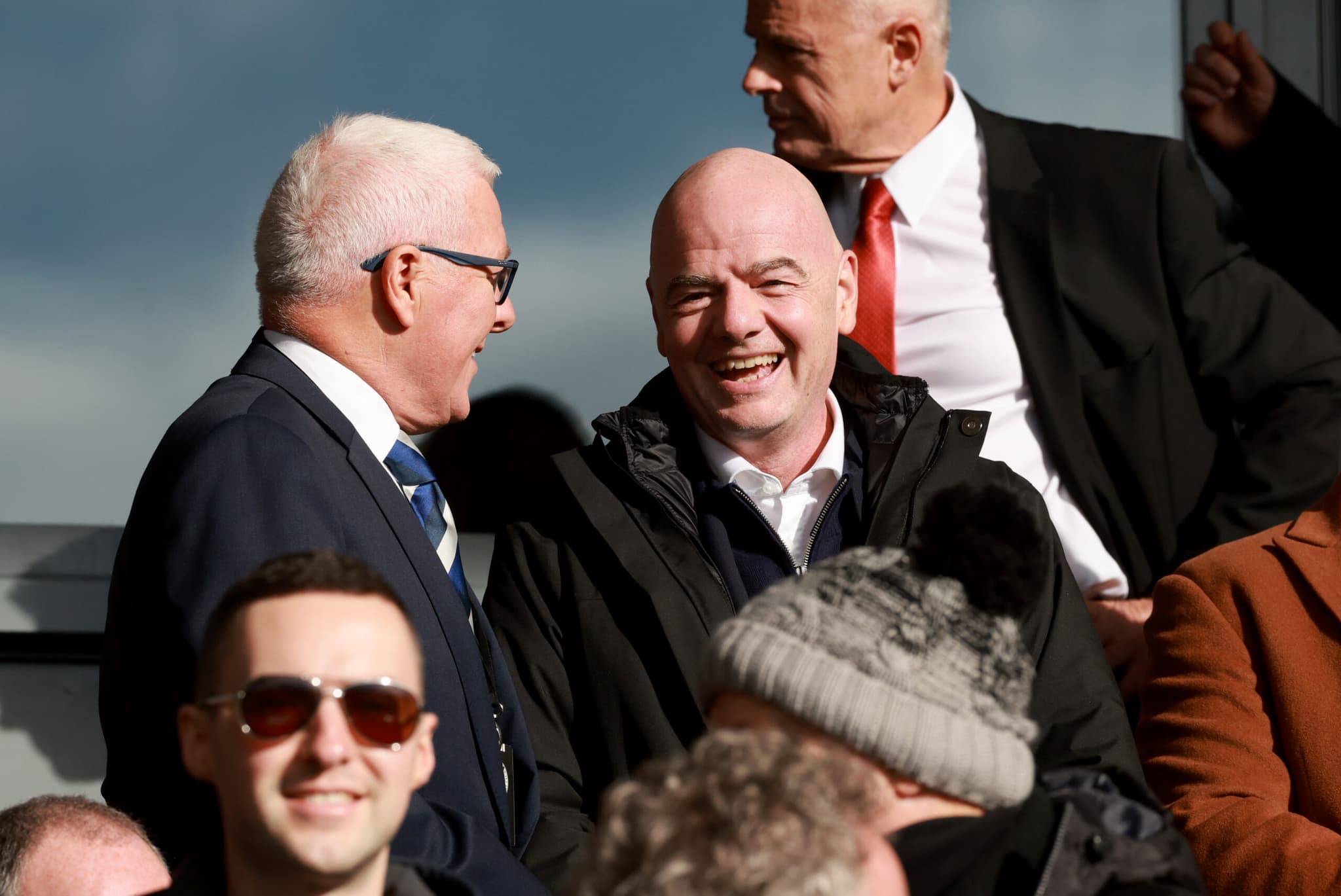 Infantino content du choix du lieu de la finale du mondial 2030
