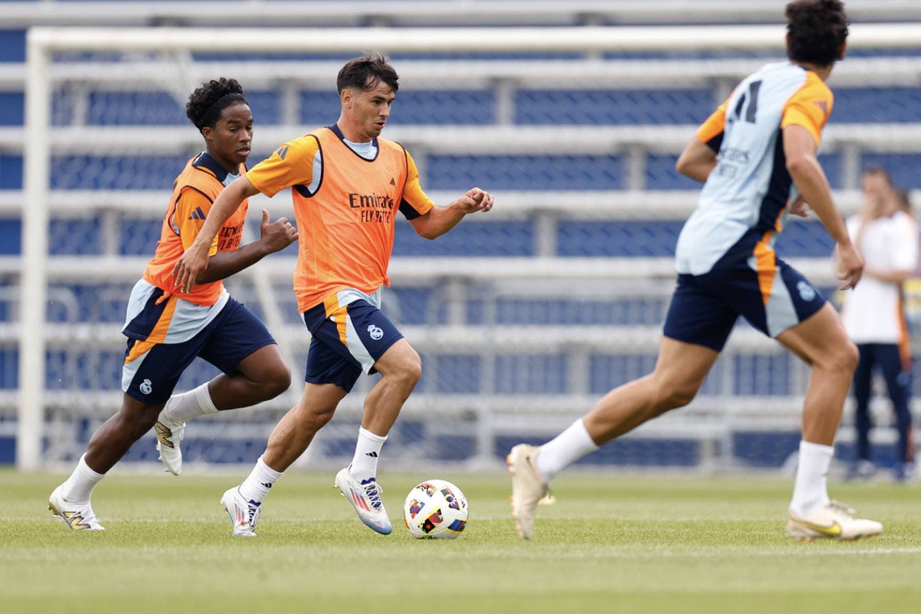 Brahim et Endrick devraient être dans le premier XI de la saison côté Real Madrid (Realmadrid.com)