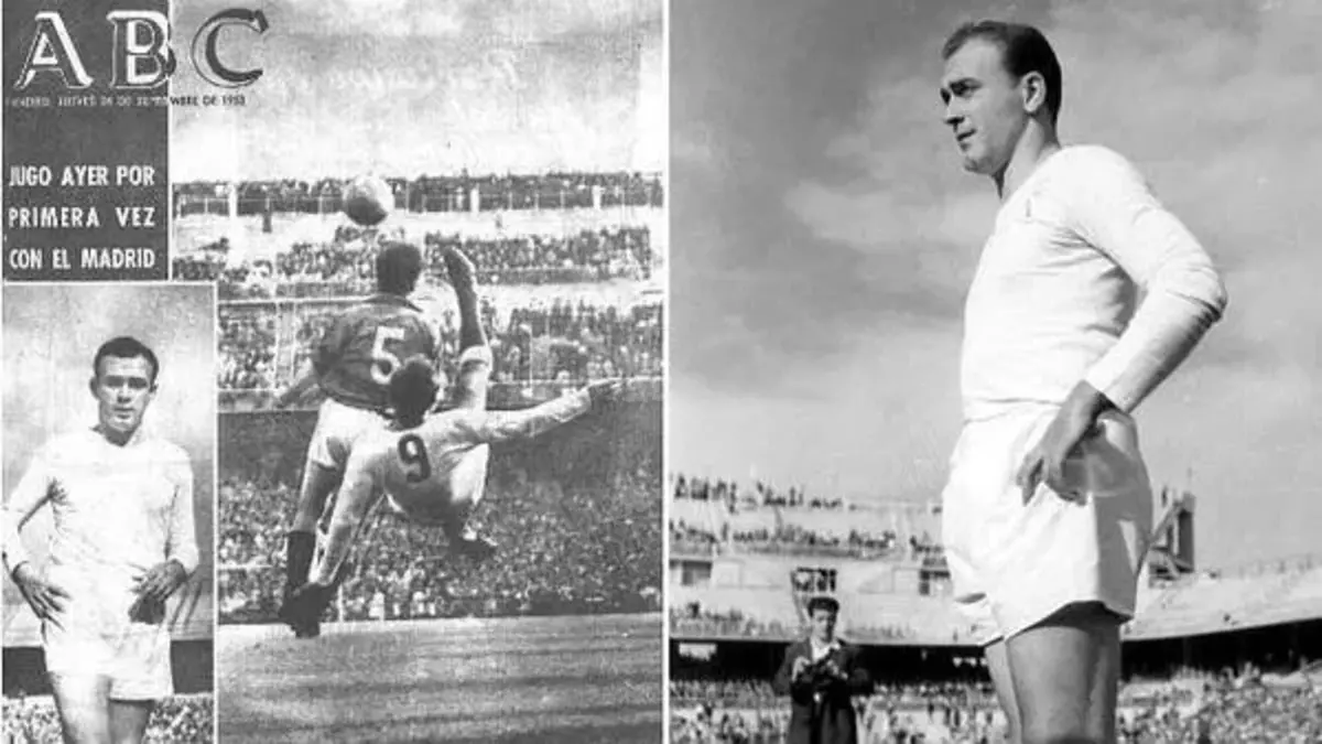 Les débuts d'Alfredo Di Stéfano avec le Real Madrid (futbolgate.com)