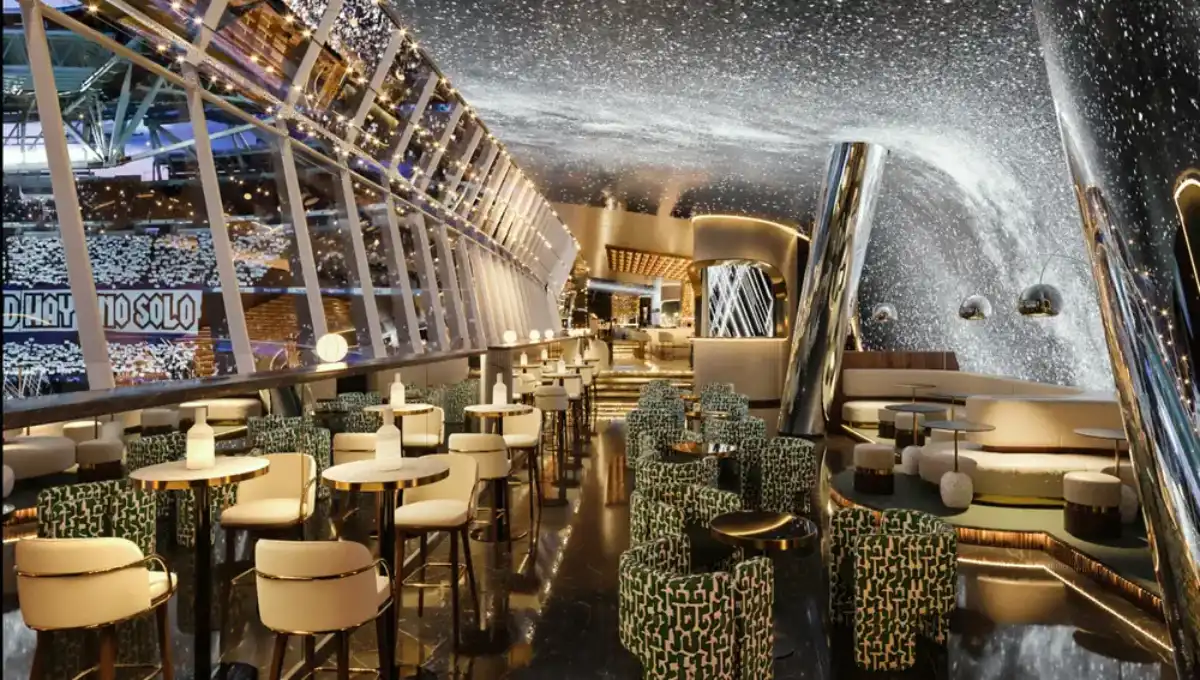 Le Skybar du Santiago Bernabéu (realmadrid.com)