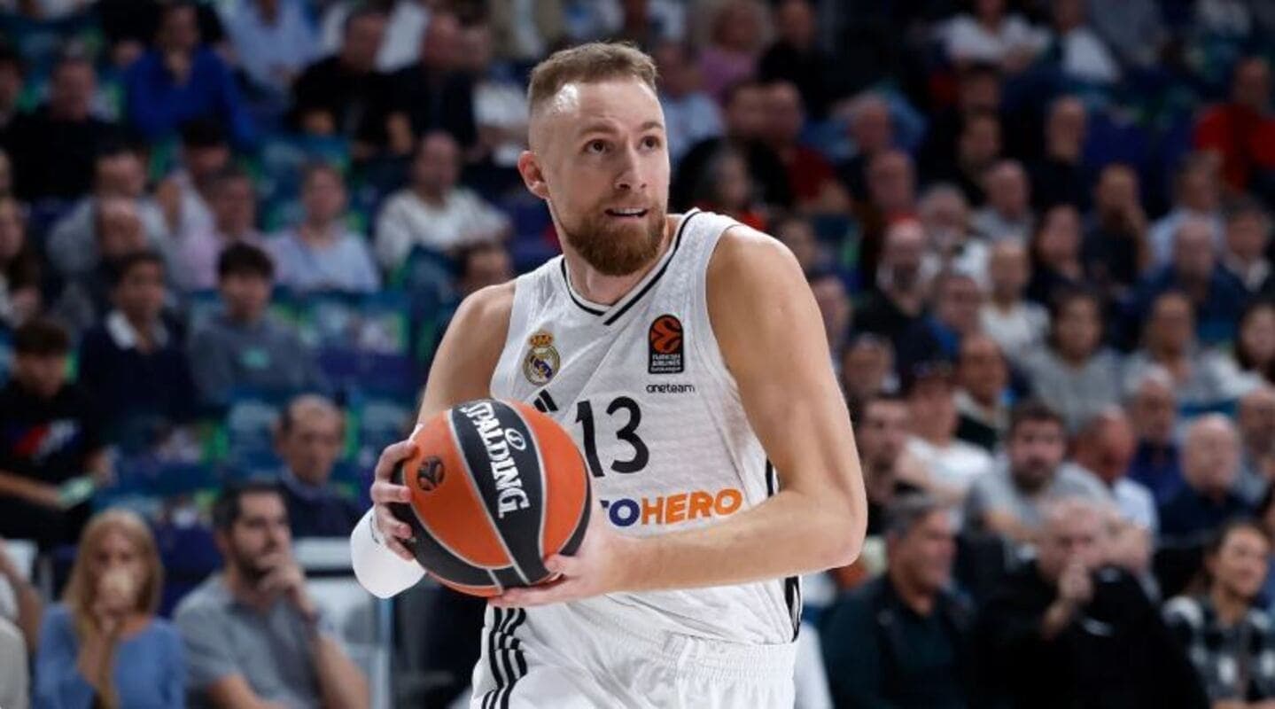 Musa, joueur du Real Madrid Basket (Real Madrid.com)
