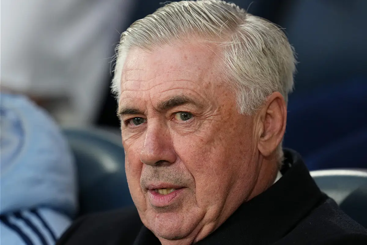 Ancelotti lors de Villarreal - Real Madrid (Photo by Aitor Alcalde/Getty Images).