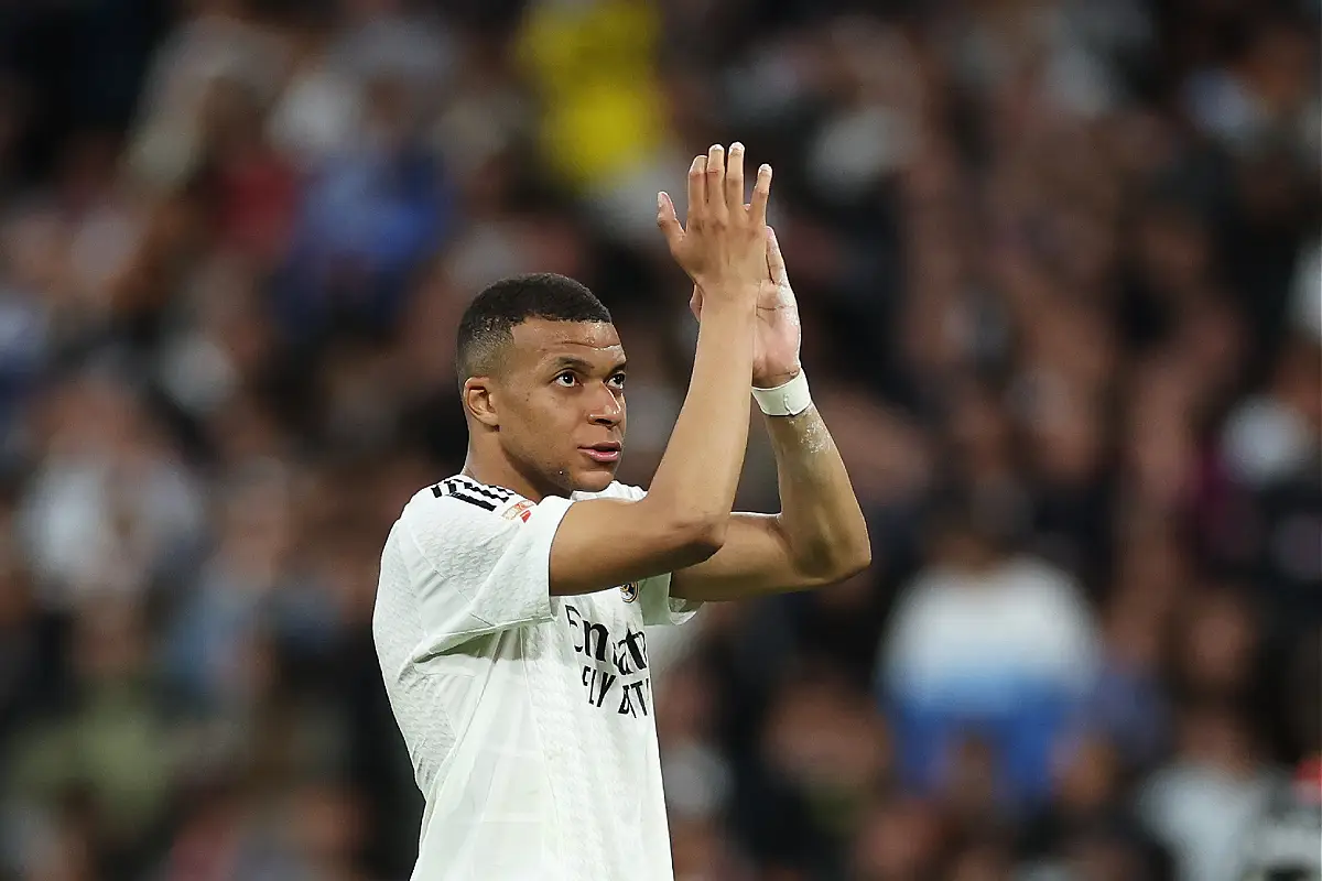 Mbappé mercredi soir (Photo by Florencia Tan Jun/Getty Images).