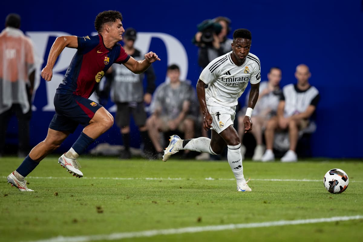 Vinicius a amené un vent de fraîcheur lors du Clásico (Getty Images)