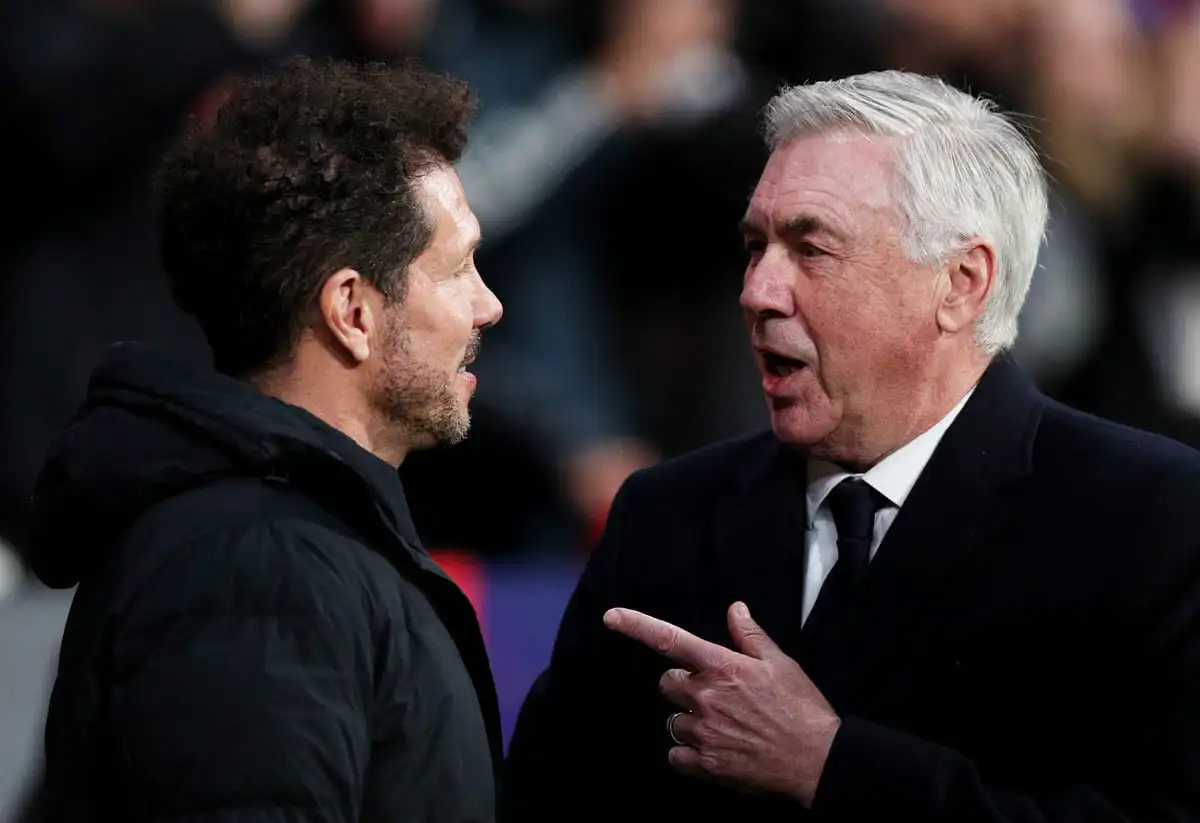 Diego Simeone et Ancelotti s